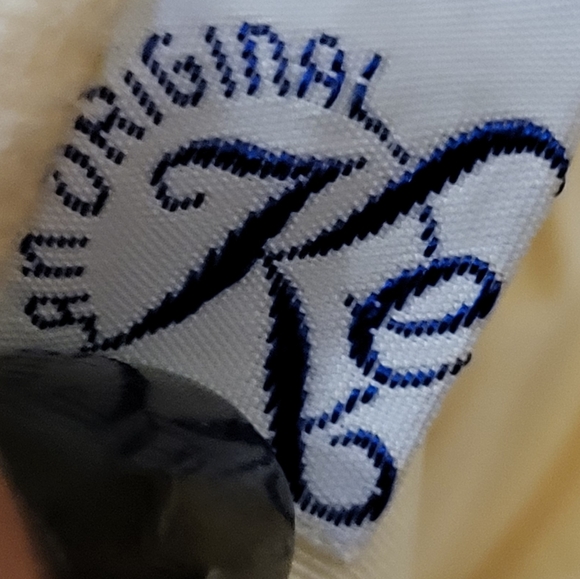 ❤️ Saint Mary's College Vintage DONNA DUNCAN Women's Preppy Yellow Blazer - Picture 7 of 8